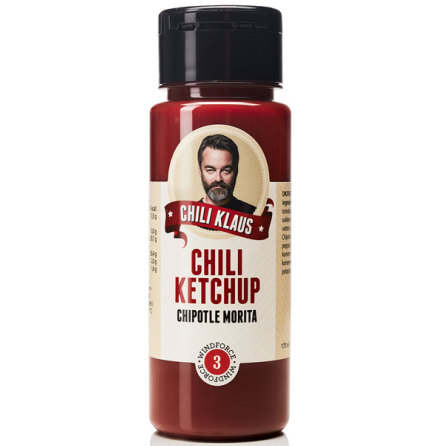 Ketchup Chipotle Morita vindstyrka 3  Chili Klaus