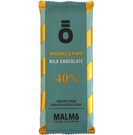 Mjlkchoklad 40 % - Malm Chokladfabrik