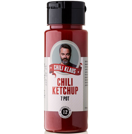 Chiliketchup 7 Pot vindstyrka 12  Chili Klaus