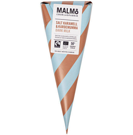 Salt karamell & kardemumma med mrk mjlkchoklad 50 % - Malm Chokladfabrik