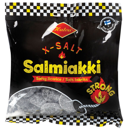 Salmiakki X-Salt – Halva lakrits (bäst före 13/4-2023)