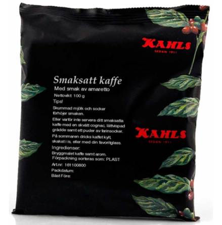 Amaretto smaksatt kaffe  Kahls