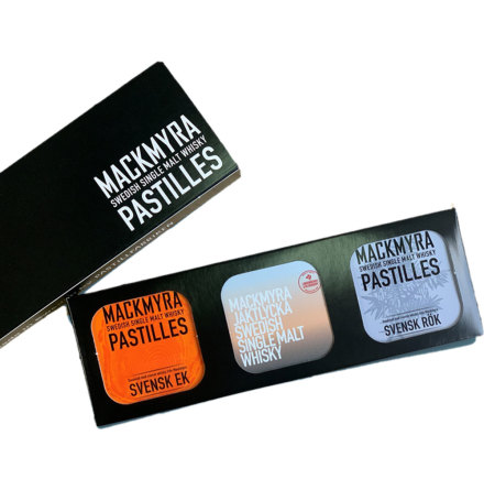 Presentfrpackning  Svensk Rk, Ek och Jaktlycka - Mackmyra pastilles