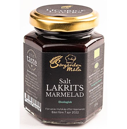 Salt lakritsmarmelad  Srgrden Mla