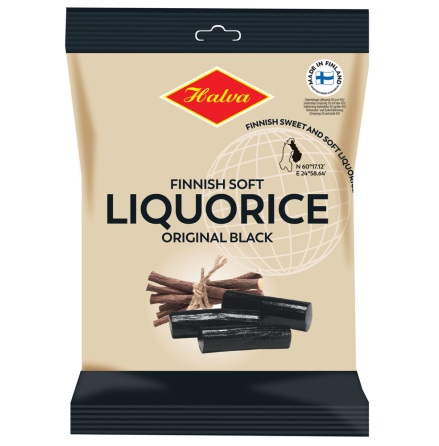 Mjuk stlakrits  Halva lakrits