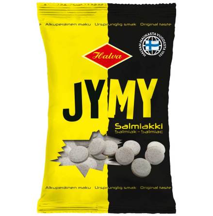 Jymy - salmiakpuckar - Halva Lakrits  (bst fre 30/6-2023) 