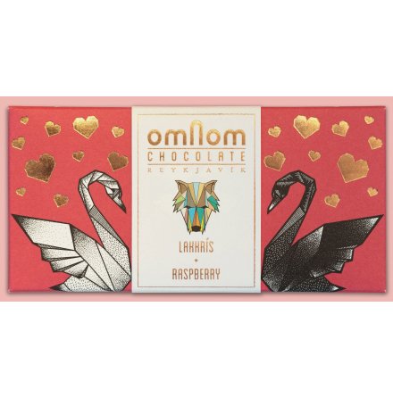 Lakrits & hallon  Omnom Chocolate