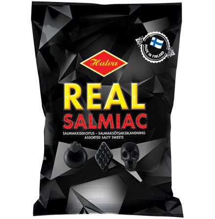 Real Salmiac  Halva lakrits