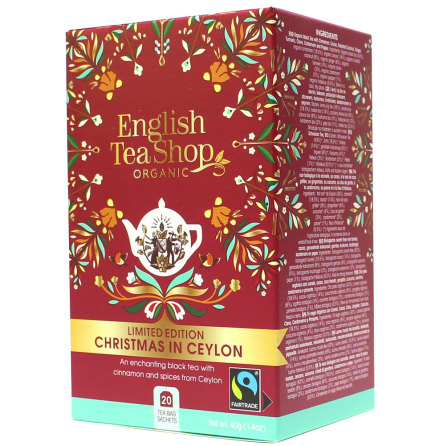 Svart te med kanel, kakao & Ceylonkryddor - English Tea Shop