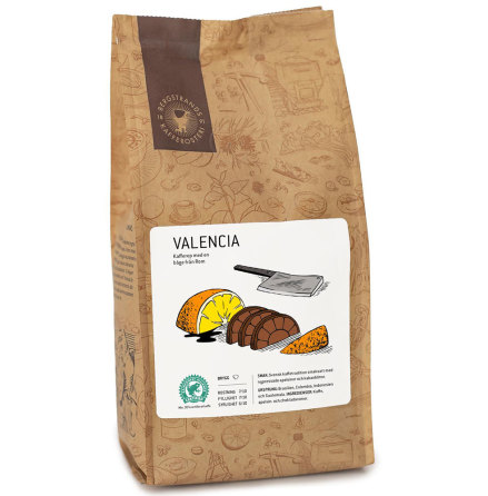 Valencia - smaksatt kaffe – Bergstrands Kafferosteri