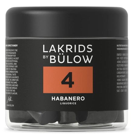 (bäst före 11/11-2022) 4 – habanerolakrits – Lakrids by Bülow