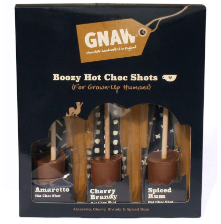 Boozy - Presentkit varmchoklad  Gnaw Chocolate