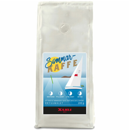 Sommarkaffe - mörkrost fruktig bryggmalet kaffe – Kahls