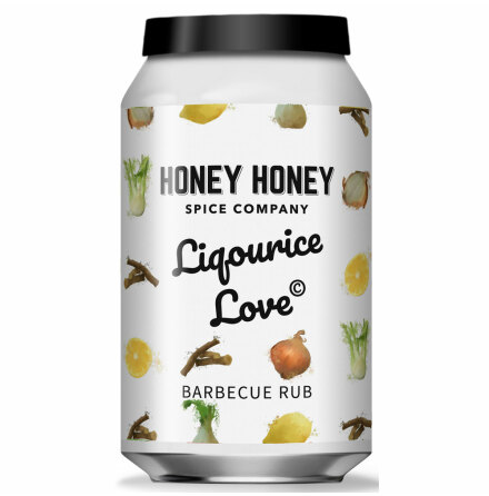 Liqourice Love - fnkl, lakrits och citron - Honey Honey Spice Co