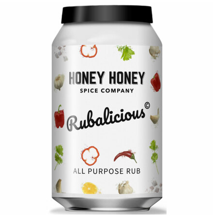Rubalicious - paprika, chili, kokossocker och koriander - Honey Honey Spice Co