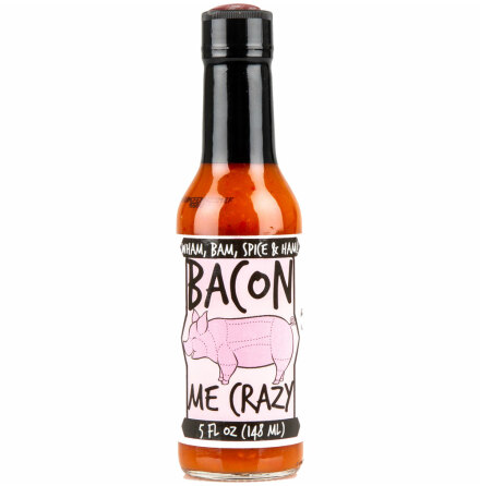 (bäst före 28/9-2022) Het sås /  chilisås – Bacon me crazy