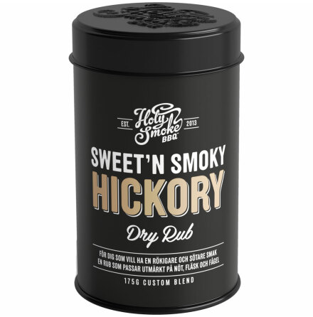 Sweet´n Smoky hickory dry rub – Holy Smoke BBQ