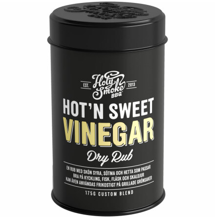 Hot´n Sweet Vinegar dry rub – Holy Smoke BBQ