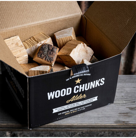 Wood Chunks Alder – Holy Smoke BBQ