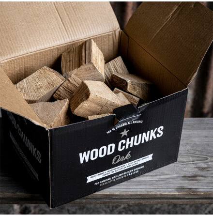 Wood Chunks Oak  Holy Smoke BBQ