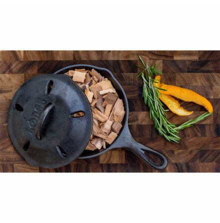 Rkpanna / smoker 16,5 cm - Lodge Cast Iron