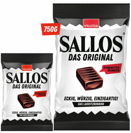 Saltlakritskaramell orginal – Sallos