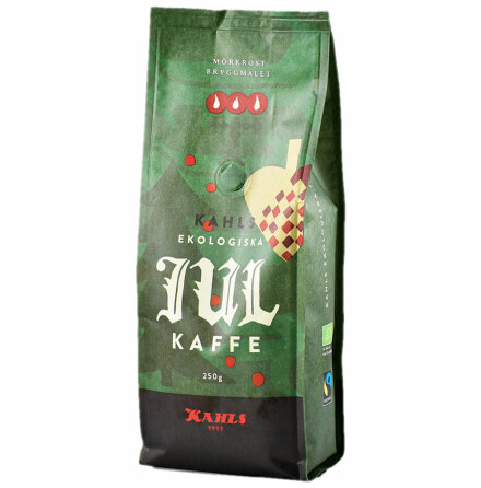 Ekologiskt bryggmalet julkaffe 2022  Kahls