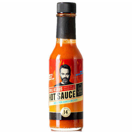 Hot Sauce – reaper knockout - vindstyrka 14 – Chili Klaus