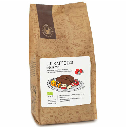 Julkaffe  mrkrost eko  Bergstrands Kafferosteri