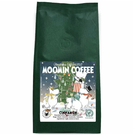 Julkaffe  Moomin kanel  Bergstrands Kafferosteri