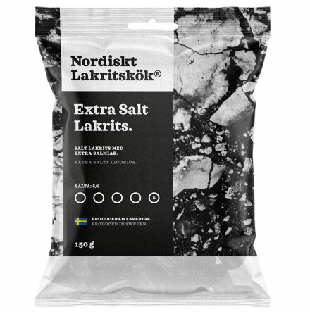 Extra saltlakrits  Nordiskt Lakritskk