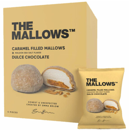 Dulche chococlate - karamellfylld marshmallow karamelliserad choklad & havssalt  The Mallows.