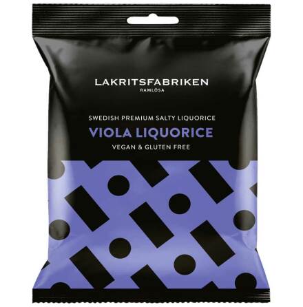 Glutenfri saltlakrits viol - Lakritsfabriken Ramlsa