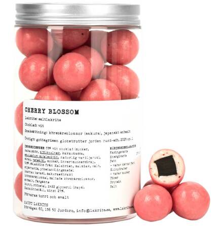 Cherry Blossom  saltlakrits, vit choklad, krsbrsblommor och japanskt snsalt - Haupt Lakrits 