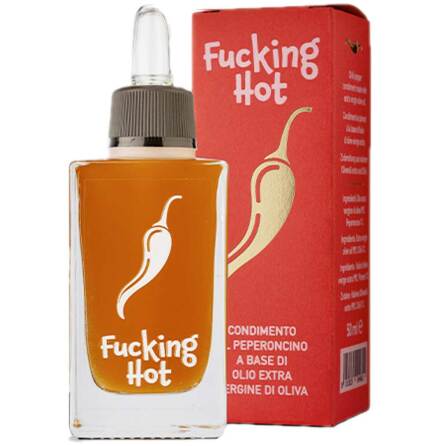”Fucking Hot” Extra Virgin Olivolja med smak av chili - Galantino