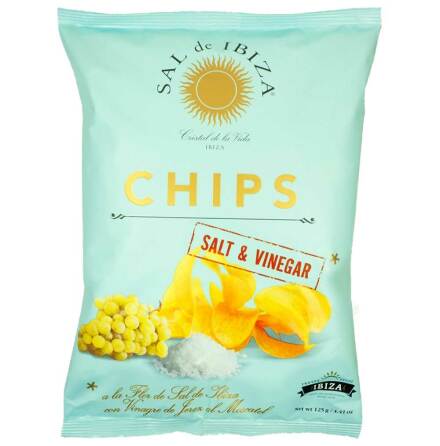 Chips med Moscatelvinäger & havssalt - Sal de Ibiza