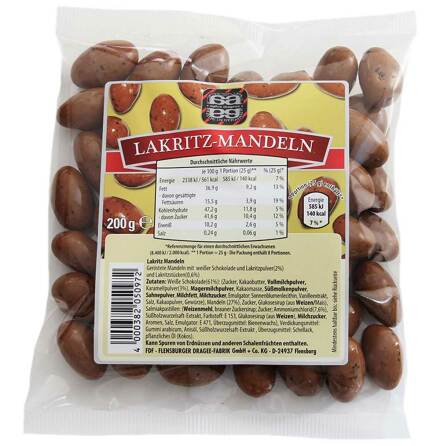 Lakritsmandel - Agilus dragees