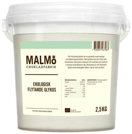 Ekologiskt flytande glukos - Malmö Chokladfabrik
