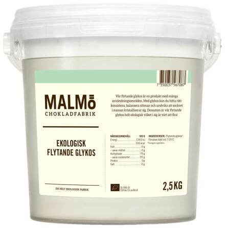 Ekologiskt flytande glukos - Malm Chokladfabrik