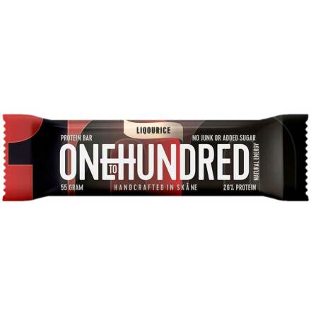 Sockerfri proteinbar lakrits - Onetohundred Functional Food