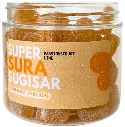 Sockerfria supersura sugisar - Passionsfrukt Lime  Love Breath