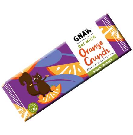 Chokladkaka av havre & apelsin  Gnaw Chocolate