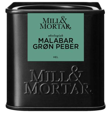 Malabar grönpeppar – Mill & Mortar