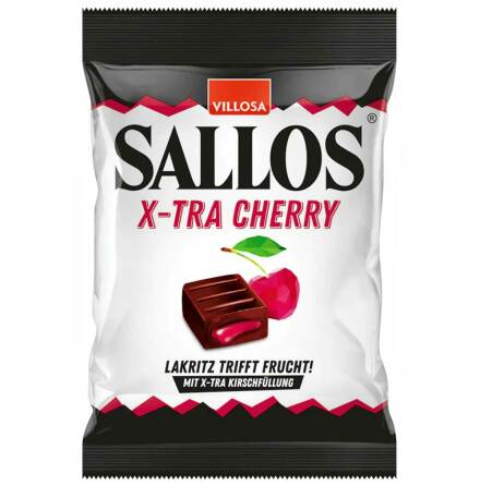 X-tra Cherry - lakritskaramell med krsbr - Sallos