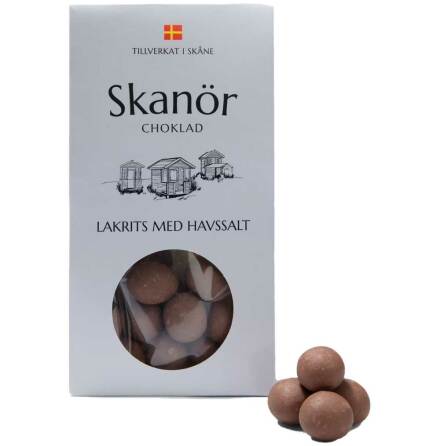 Lakrits med havssalt - Skanr Choklad