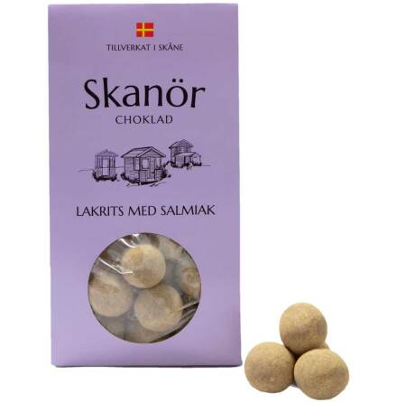 Lakrits med salmiak - Skanr Choklad