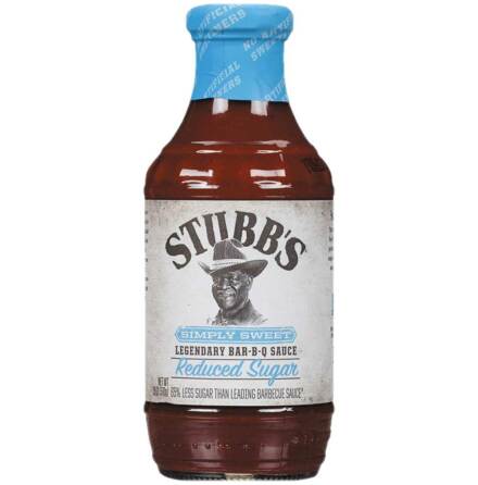 Simply Sweet Reduced Sugar BBQ-Ss  Stubbs