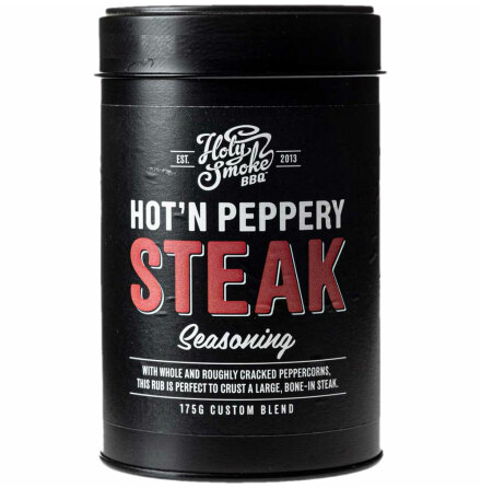 Hot´n Peppery Steak Seasoning – Holy Smoke BBQ