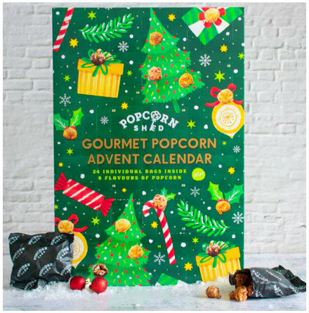 Adventskalender med popcorn Gran 2023 - Popcorn shed