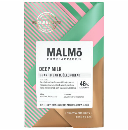 Deep milk 46 % - Malm Chokladfabrik